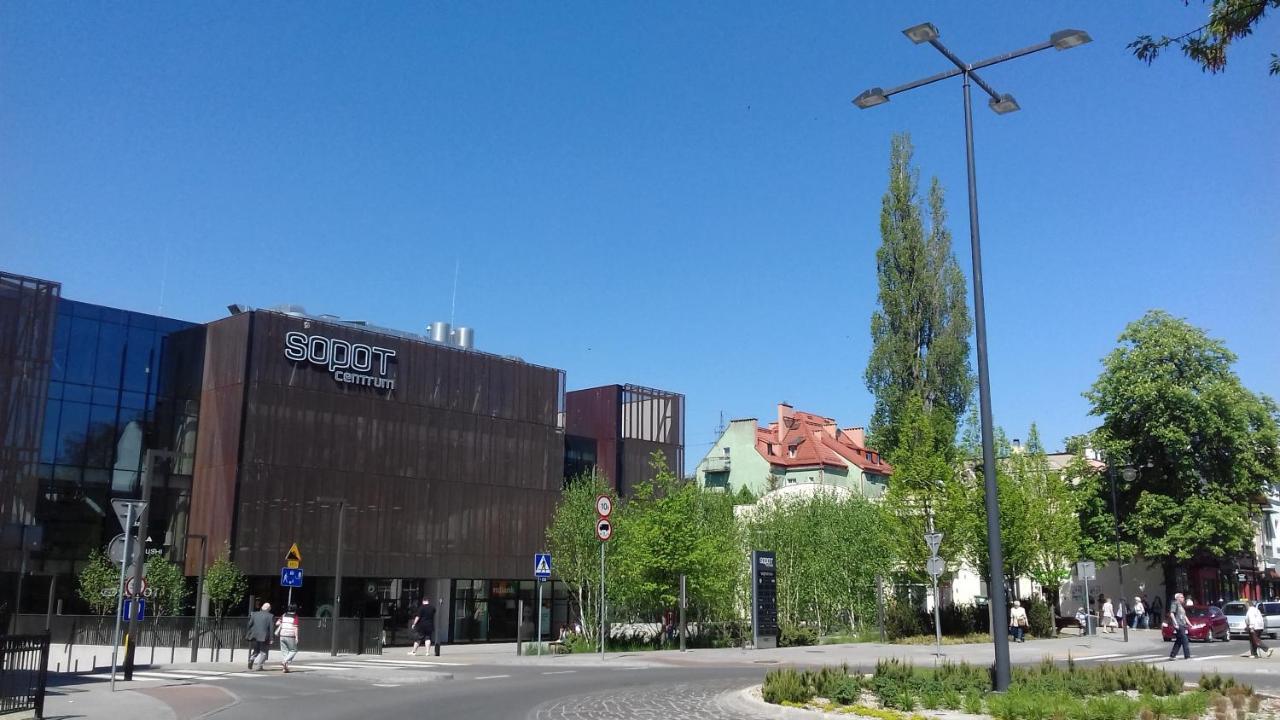 Studio Four - Prywatne Wejscie I Taras W Centrum Sopotu Exterior foto
